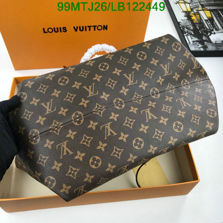 LV Bags-(4A)-Handbag Collection-,Code: LB122449,$ 129USD