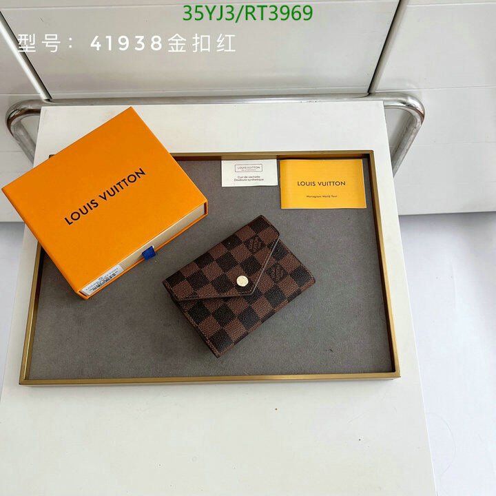 LV Bag-(4A)-Wallet- Cod8: RT3969 $ 46USD