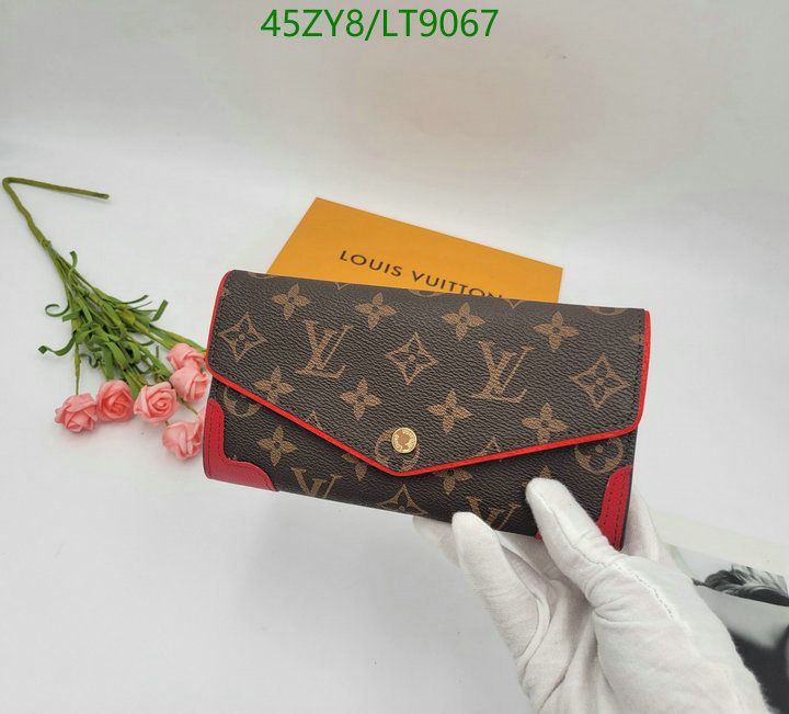 LV Bags-(4A)-Wallet-,Code: LT9067,$ 59USD