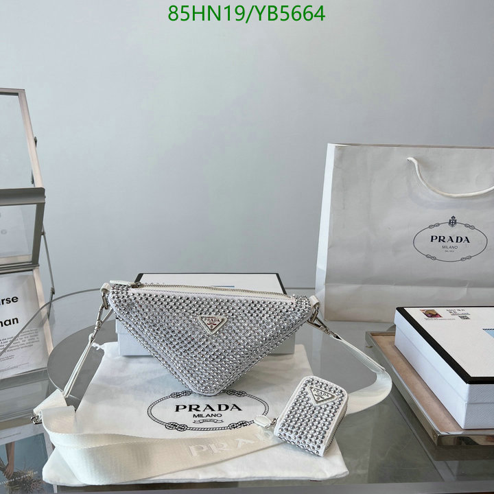 Prada Bag-(4A)-Triangle-,Code: YB5664,$ 111USD