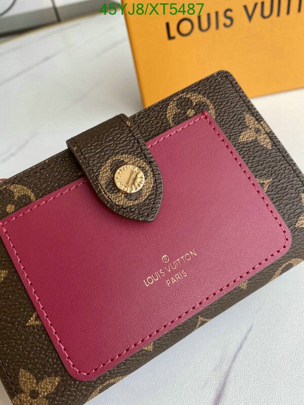 LV Bags-(4A)-Wallet-,Code: XT5487,$ 59USD