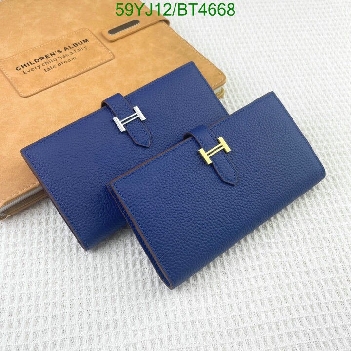 Hermes Bag-(4A)-Wallet- Code: BT4668 $ 77USD