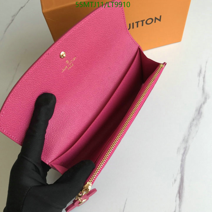 LV Bags-(4A)-Wallet-,Code: LT9910,$ 72USD