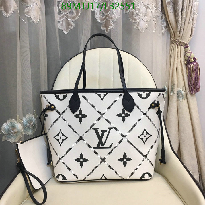 LV Bags-(4A)-Neverfull-,Code: LB2551,$ 116USD