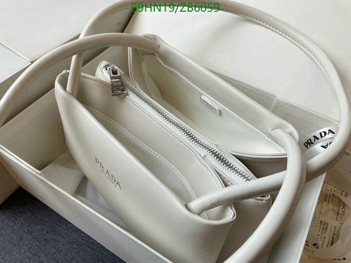 Prada Bag-(4A)-Handbag-,Code: ZB6059,$ 116USD