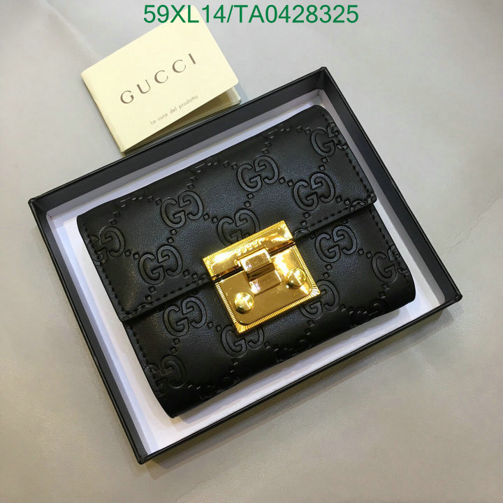 Gucci Bag-(4A)-Wallet-,Code:TA0428325,$ 77USD