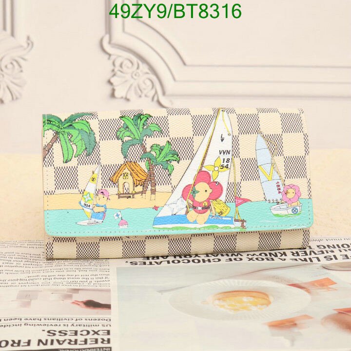 LV Bag-(4A)-Wallet- Code: BT8316 $ 64USD