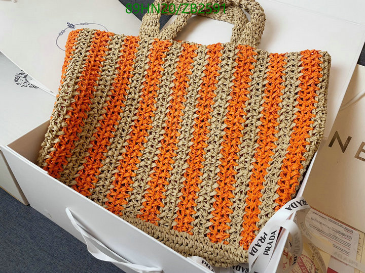 Prada Bag-(4A)-Handbag- Code: ZB2591 $ 116USD
