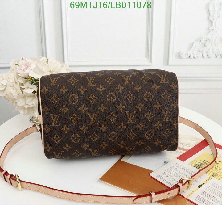 LV Bags-(4A)-Speedy-,Code: LB011078,$ 90USD
