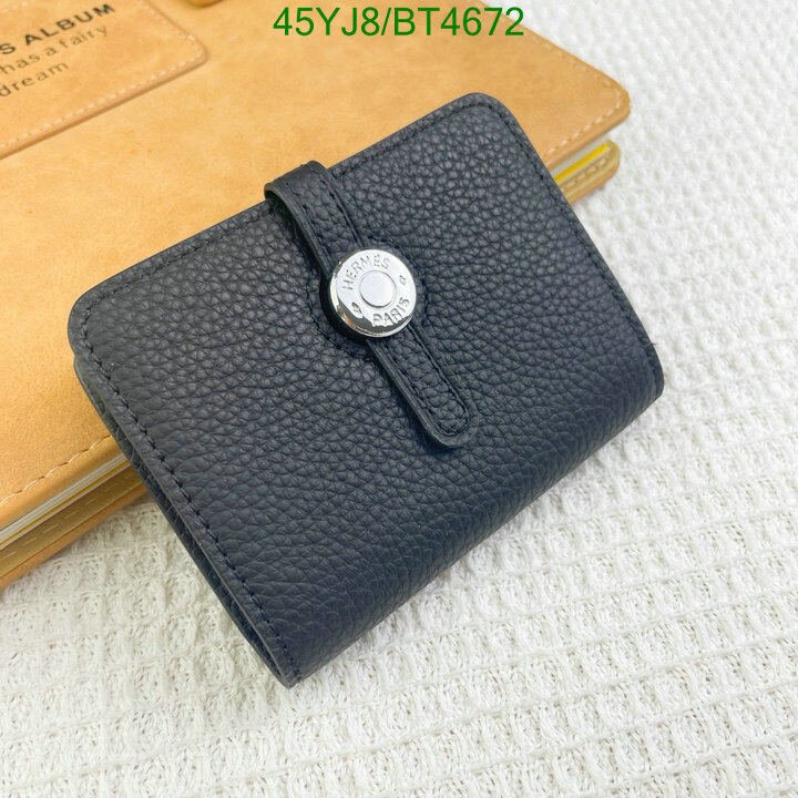 Hermes Bag-(4A)-Wallet- Code: BT4672 $ 59USD