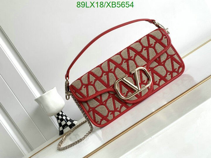 Valentino Bag-(4A)-LOC-V Logo ,Code: XB5654,$ 116USD
