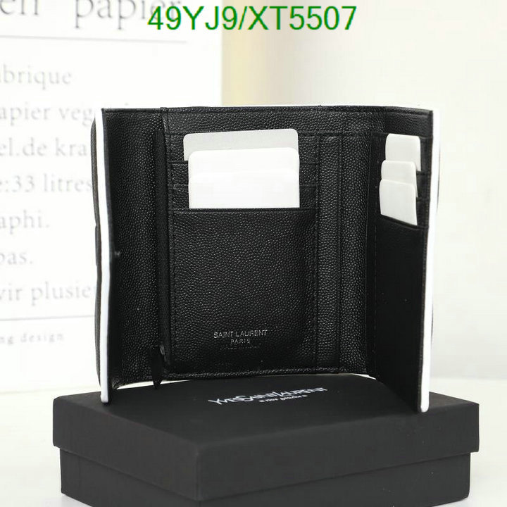 YSL Bag-(4A)-Wallet-,Code: XT5507,$ 64USD