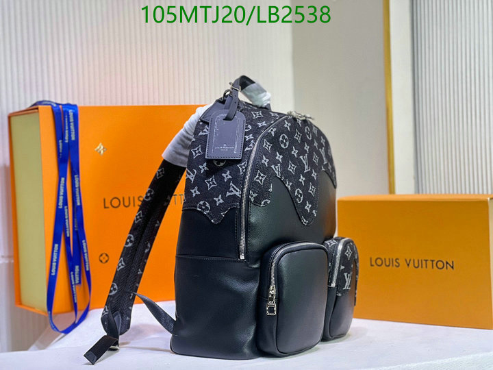 LV Bags-(4A)-Backpack-,Code: LB2538,$ 137USD