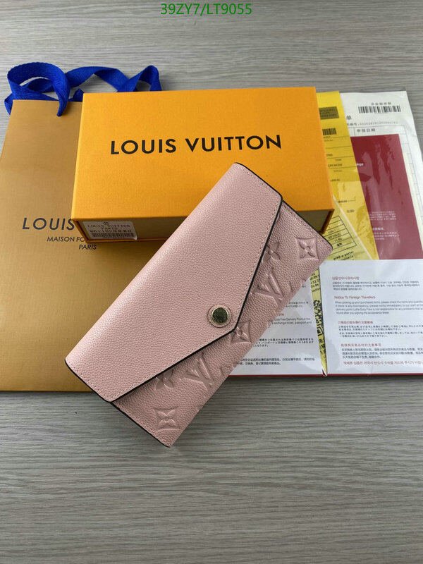 LV Bags-(4A)-Wallet-,Code: LT9055,$ 51USD