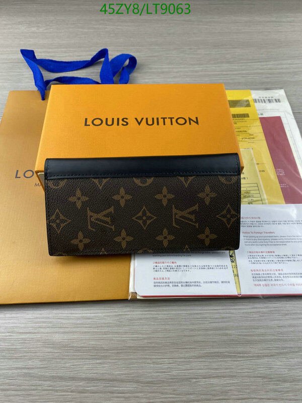 LV Bags-(4A)-Wallet-,Code: LT9063,$ 59USD