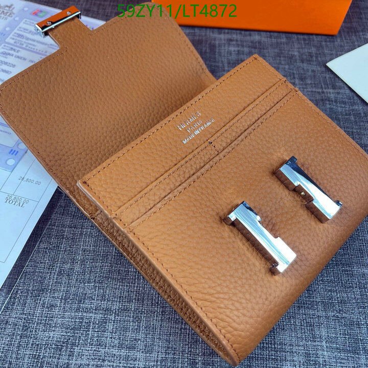 Hermes Bag-(4A)-Wallet-,Code: LT4872,$ 77USD