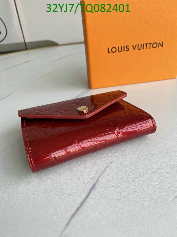 LV Bags-(4A)-Wallet-,Code: TQ082401,$ 42USD