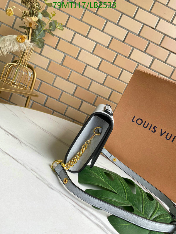LV Bags-(4A)-Pochette MTis Bag-Twist-,Code: LB2533,$ 103USD