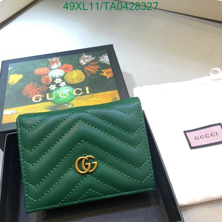 Gucci Bag-(4A)-Wallet-,Code:TA0428325,$ 64USD
