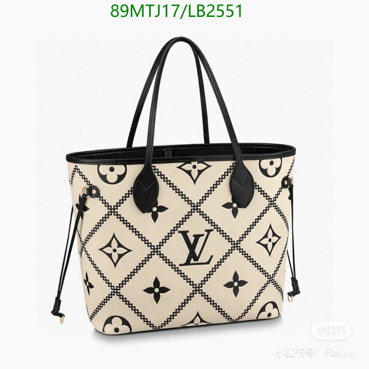 LV Bags-(4A)-Neverfull-,Code: LB2551,$ 116USD