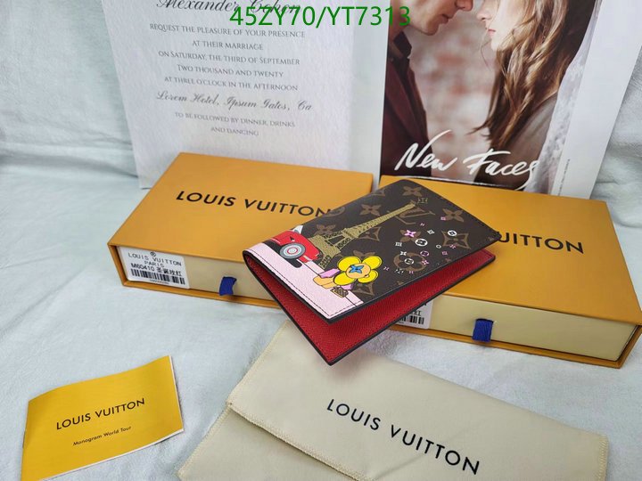 LV Bags-(4A)-Wallet-,Code: YT7313,$ 59USD