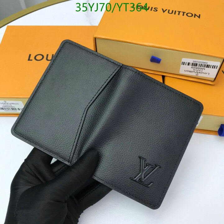 LV Bags-(4A)-Wallet-,Code: YT364,$ 46USD