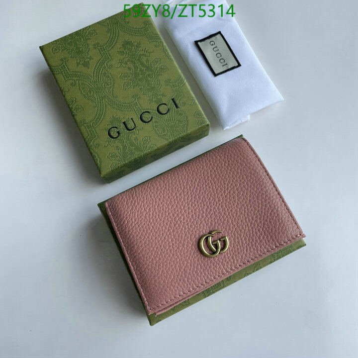Gucci Bag-(4A)-Wallet-,Code: ZT5314,$ 77USD