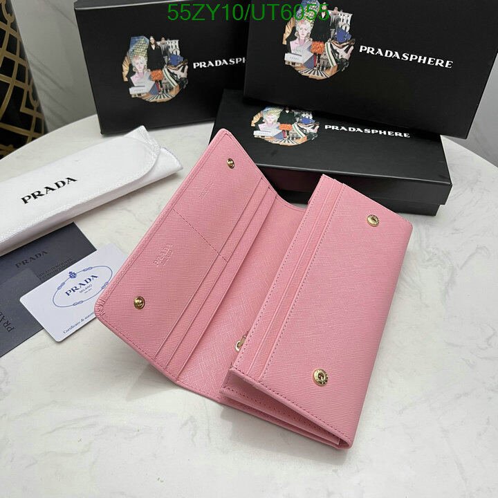 Prada Bag-(4A)-Wallet- Code: UT6055 $ 72USD