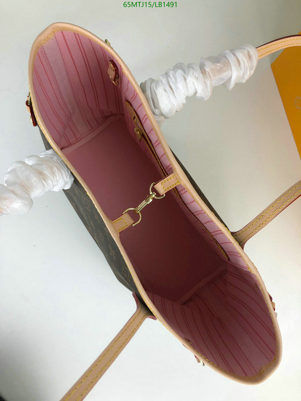 LV Bags-(4A)-Neverfull-,Code: LB1491,$ 85USD