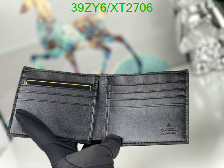 Gucci Bag-(4A)-Wallet-,Code: XT2706,$ 51USD