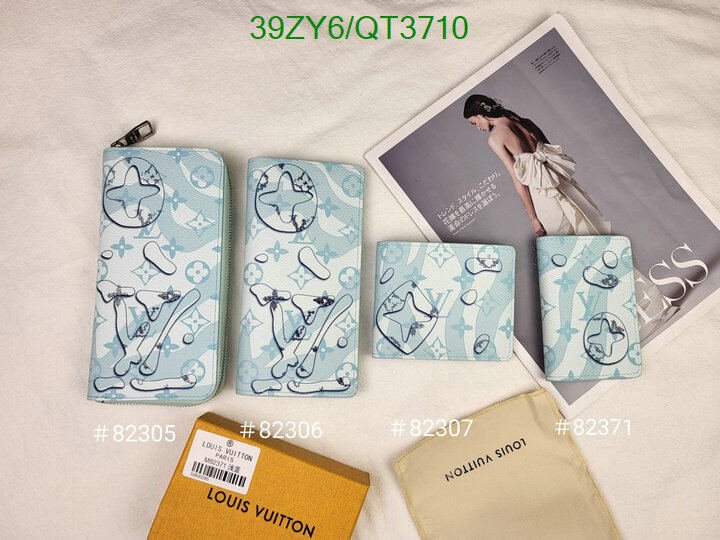 LV Bag-(4A)-Wallet- Code: QT3710 $ 51USD