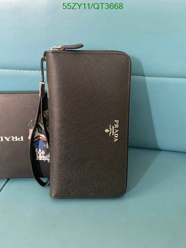 Prada Bag-(4A)-Wallet- Code: QT3668 $ 72USD