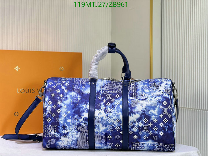 LV Bags-(4A)-Keepall BandouliRe 45-50-,Code: ZB961,$ 155USD
