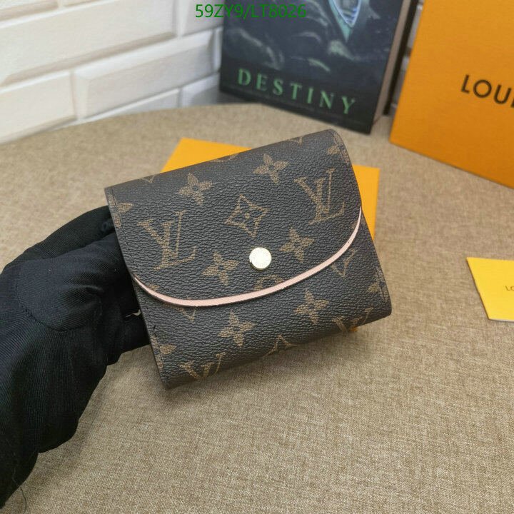 LV Bags-(4A)-Wallet-,Code: LT8026,$ 77USD