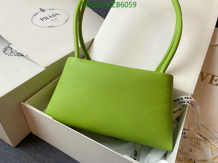 Prada Bag-(4A)-Handbag- Code: ZB6059 $ 116USD