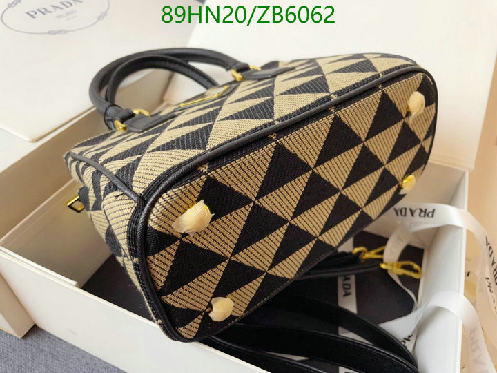 Prada Bag-(4A)-Handbag-,Code: ZB6062,$ 116USD