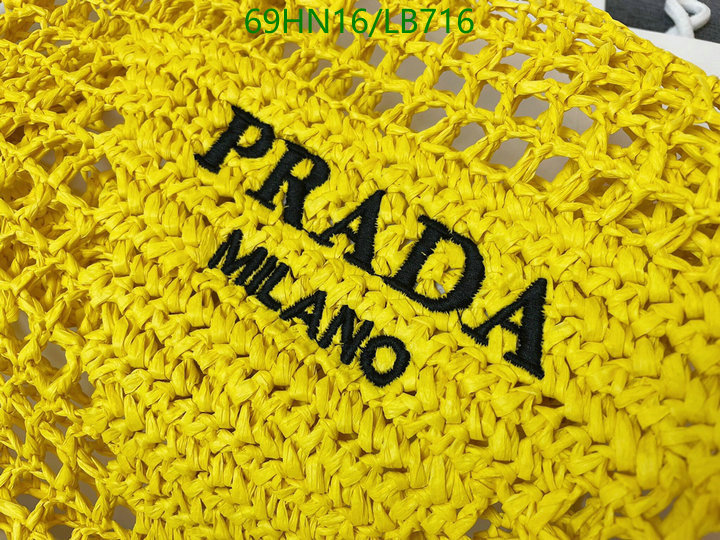 Prada Bag-(4A)-Handbag- Code: LB716 $ 90USD