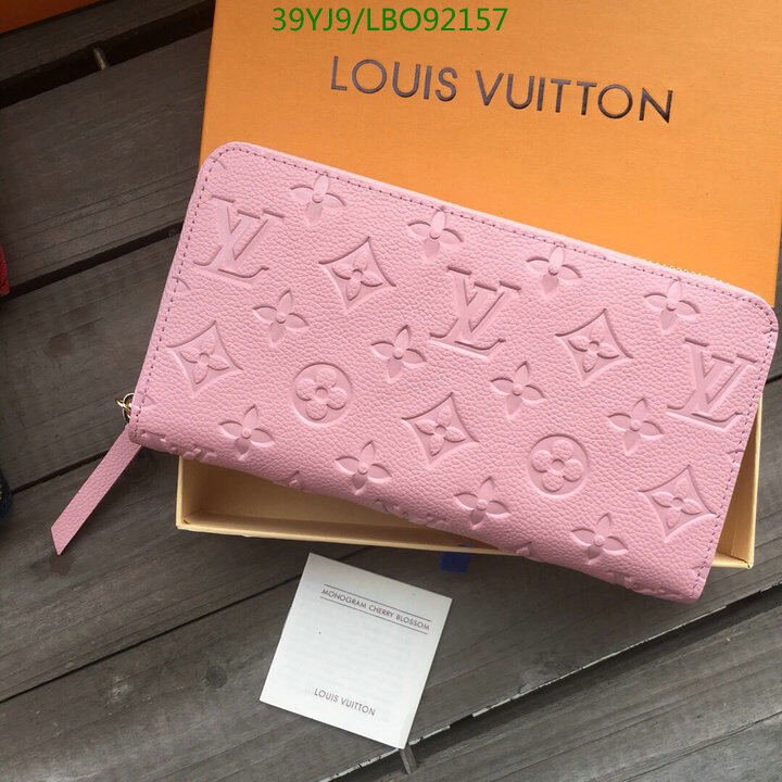 LV Bags-(4A)-Wallet-,Code: LB092157,