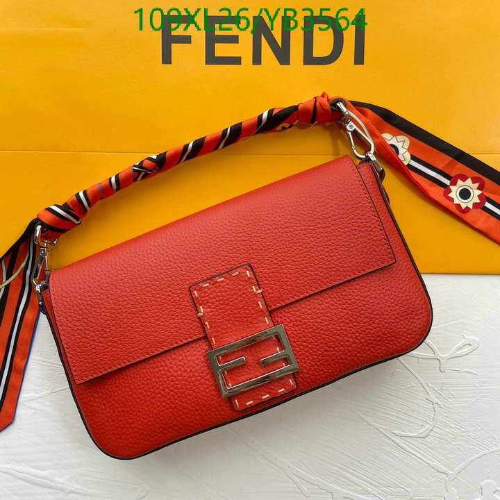 Fendi Bag-(4A)-Baguette- Code: YB3564 $ 142USD