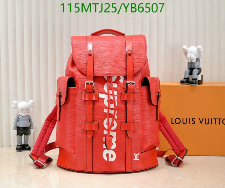 LV Bags-(4A)-Backpack-,Code: YB6507,$ 150USD