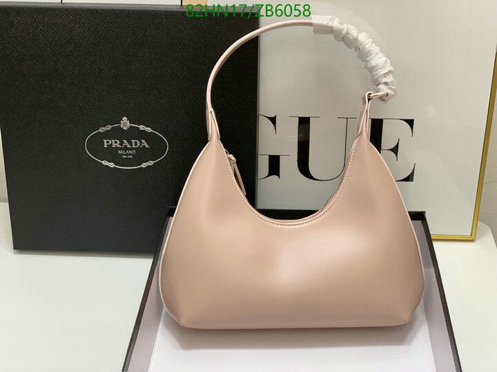 Prada Bag-(4A)-Handbag- Code: ZB6058 $ 107USD