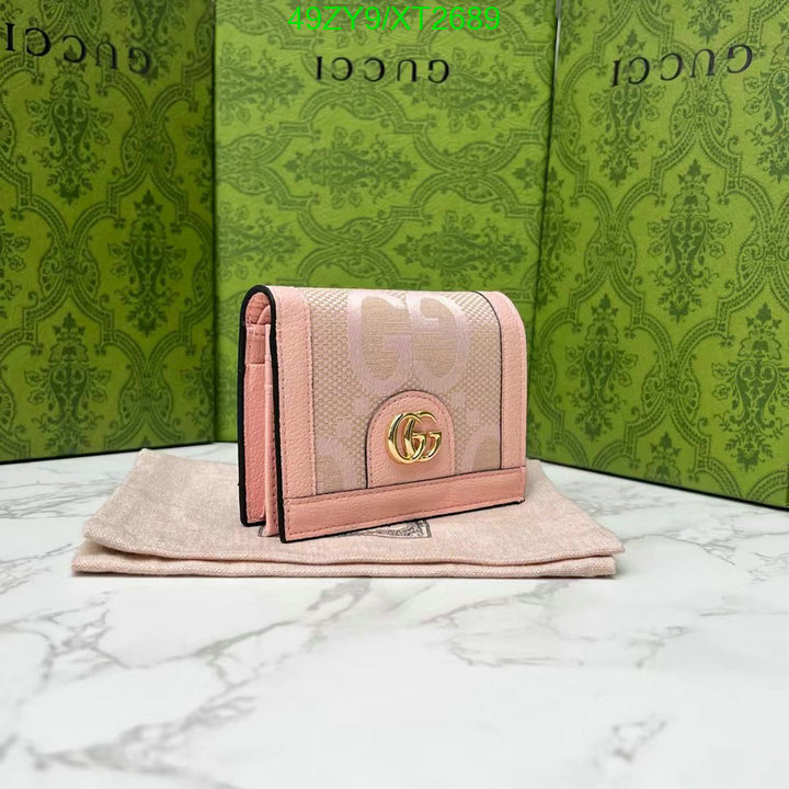 Gucci Bag-(4A)-Wallet-,Code: XT2689,$ 64USD
