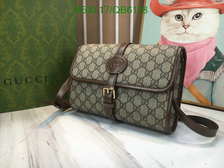 Gucci Bag-(4A)-Diagonal- Code: QB6118 $ 111USD