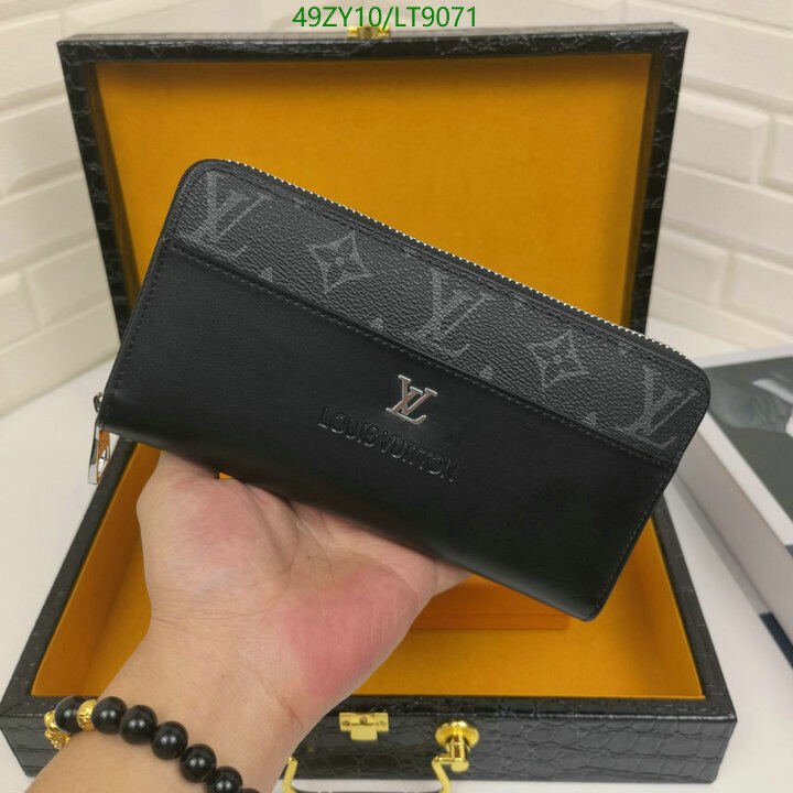 LV Bags-(4A)-Wallet-,Code: LT9071,$ 64USD