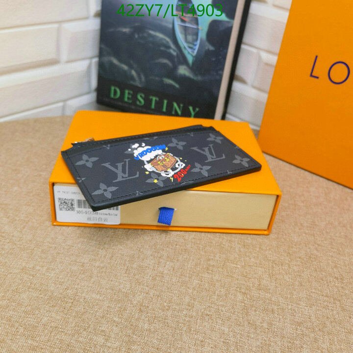 LV Bags-(4A)-Wallet-,Code: LT4903,$ 55USD