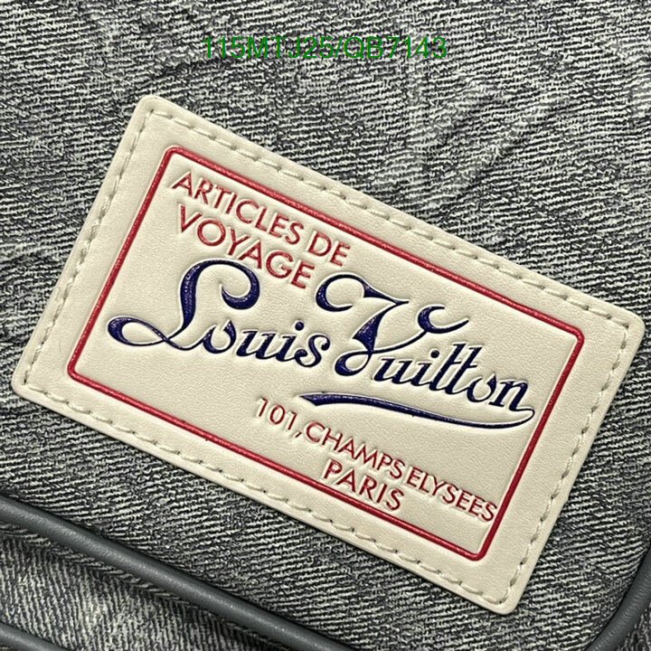 LV Bag-(4A)-Backpack- Code: QB7143 $ 150USD
