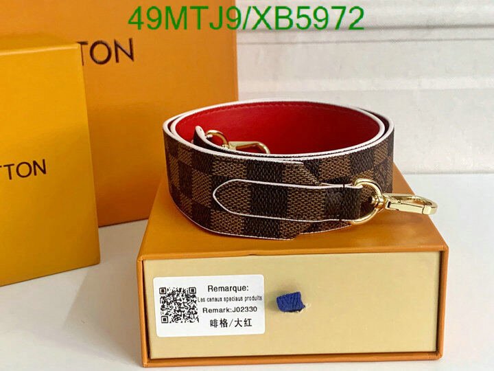 LV Bags-(4A)-Shoulder Strap-,Code: XB5972,$ 64USD