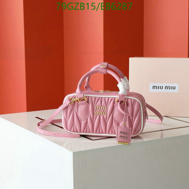Miu Miu Bag-(4A)-Crossbody- Code: EB6287 $ 103USD