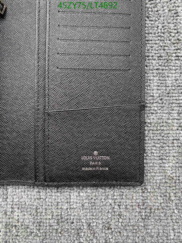 LV Bags-(4A)-Wallet-,Code: LT4892,$ 59USD