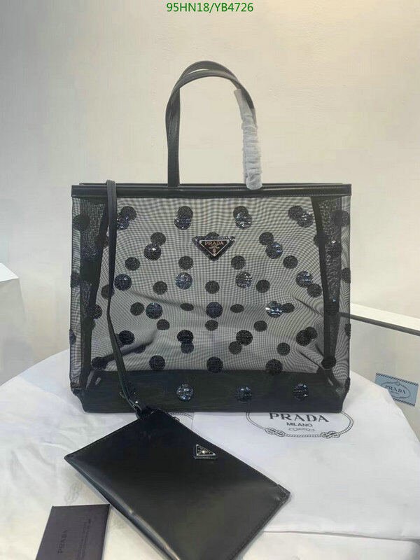 Prada Bag-(4A)-Handbag-,Code: YB4726,$ 124USD